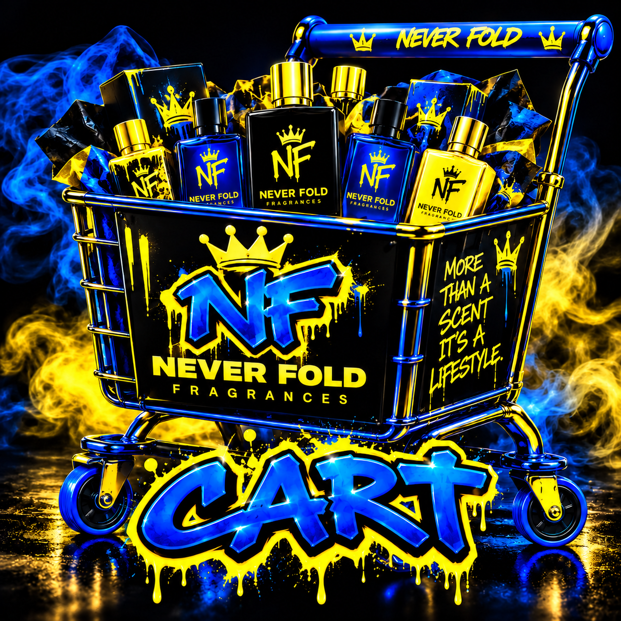 Never Fold Fragrances Cart